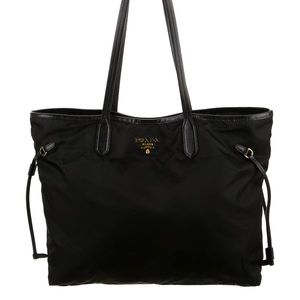 Prada Tote - authentic - nylon, leather trim